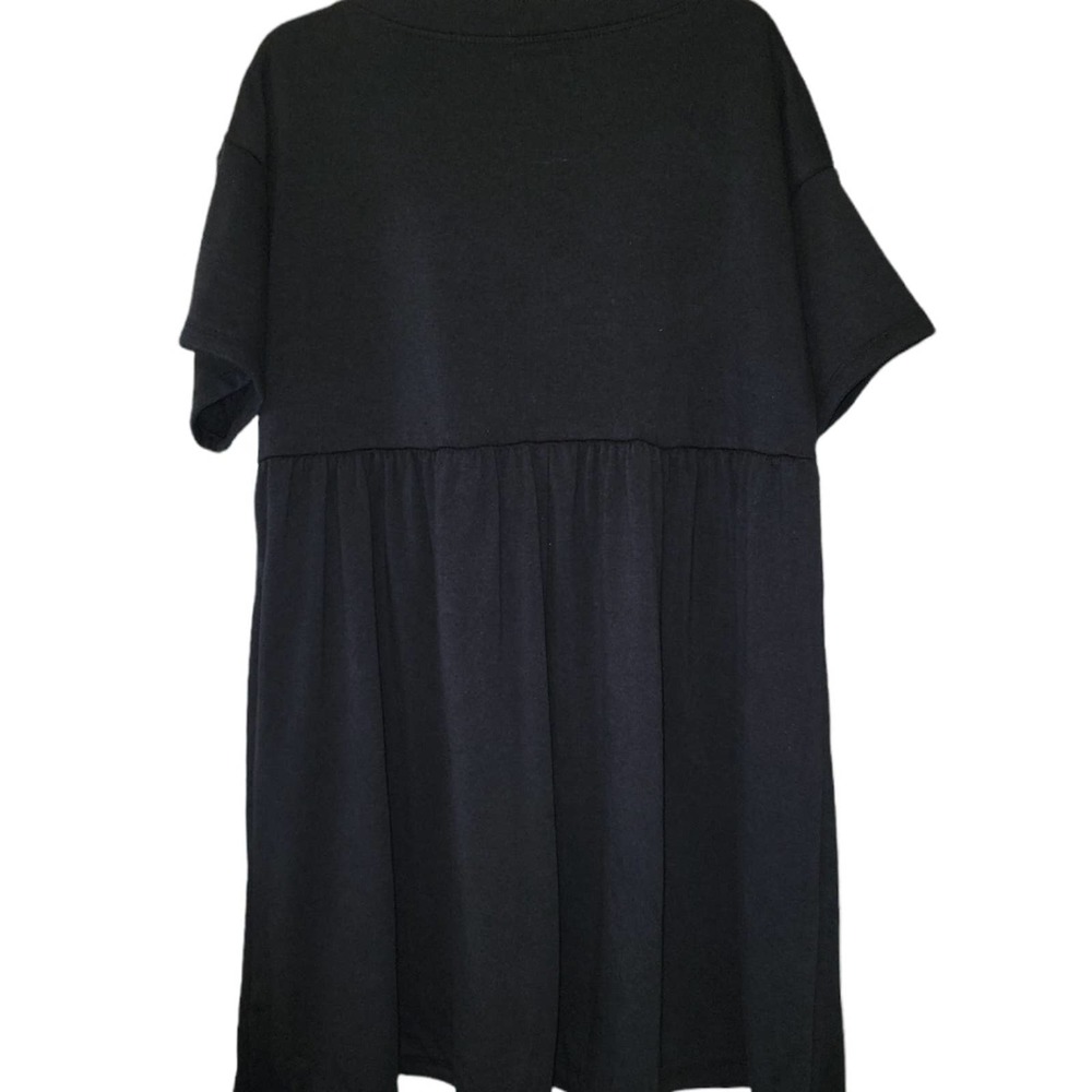 NWT Wild Fable Little Black Dress Midi Casual Beachy Lounge Sz Medium - Picture 2 of 4